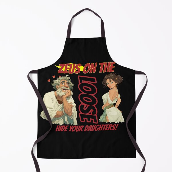 Item preview, Zeus on the Loose – Funny Greek Mythology T-Shirt designed and sold by EchoesofMyths.
