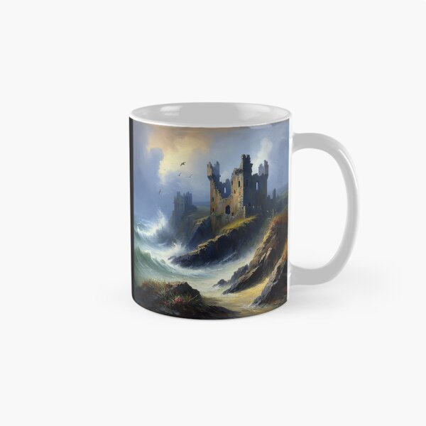 Item preview,  Old Castle ruin painting after JMW Turner designed and sold by Vintage Designs +.