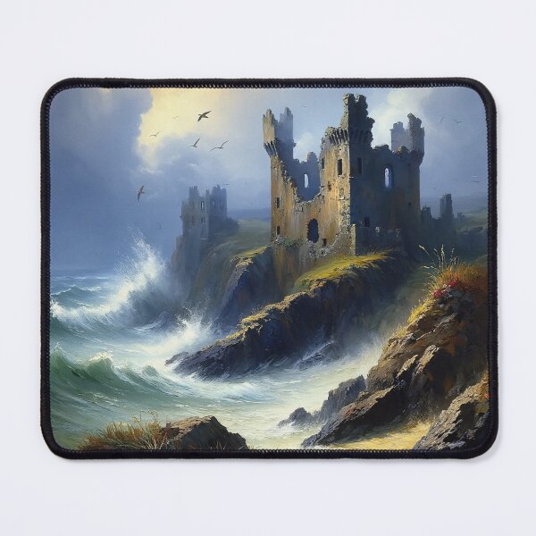 Item preview, Old Castle ruin painting after JMW Turner designed and sold by Vintage Designs +.