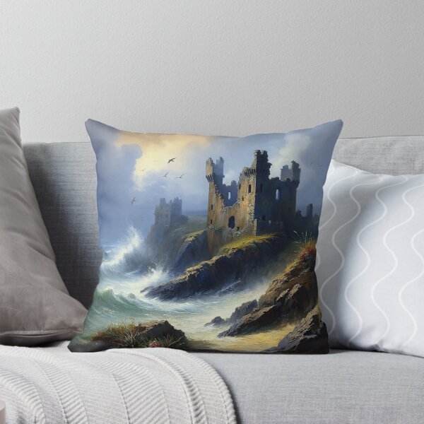 Item preview,  Old Castle ruin painting after JMW Turner designed and sold by Vintage Designs +.