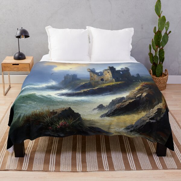 Item preview,  Old Castle ruin painting after JMW Turner designed and sold by Vintage Designs +.