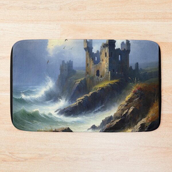 Item preview,  Old Castle ruin painting after JMW Turner designed and sold by Vintage Designs +.