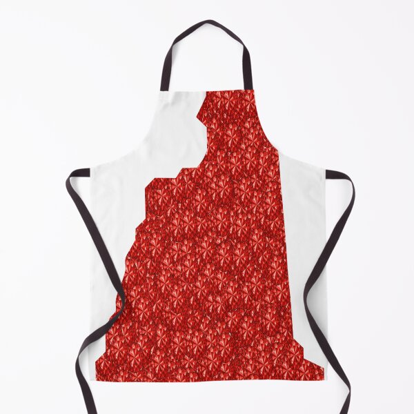 Item preview, Red Rhinestone New Hampshire designed and sold by TheIconSmith.