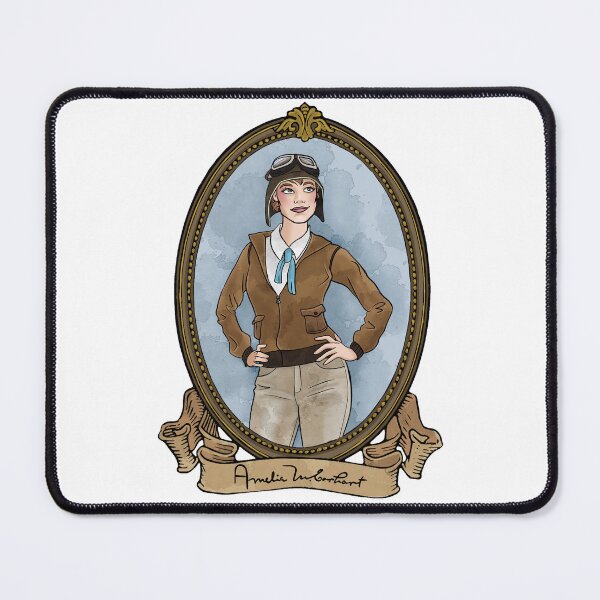 Item preview, Amelia Earhart - American Aviator designed and sold by Lauren Eldridge-Murray.