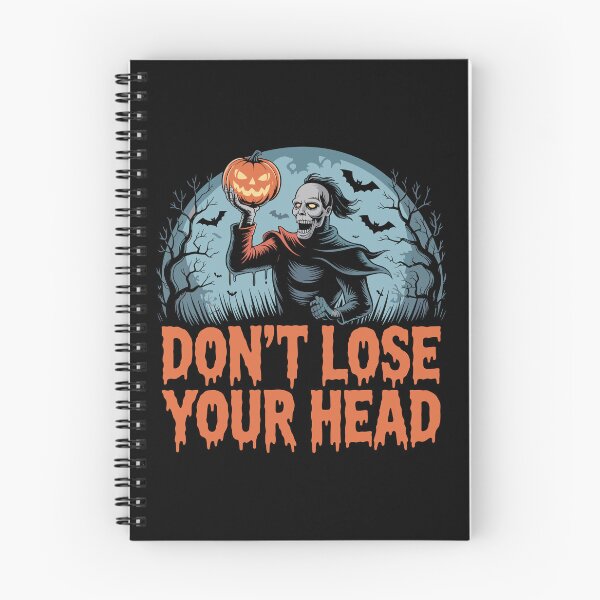 Item preview, The Headless Horror The Headless Horseman holds his glowing pumpkin head high, framed by gnarled trees, bats, and swirling fog. For the Halloween Festive Season designed and sold by Grang Art Artistic Designs.