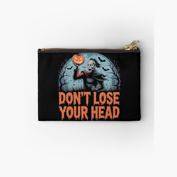 Item preview, The Headless Horror The Headless Horseman holds his glowing pumpkin head high, framed by gnarled trees, bats, and swirling fog. For the Halloween Festive Season designed and sold by Grang Art Artistic Designs.