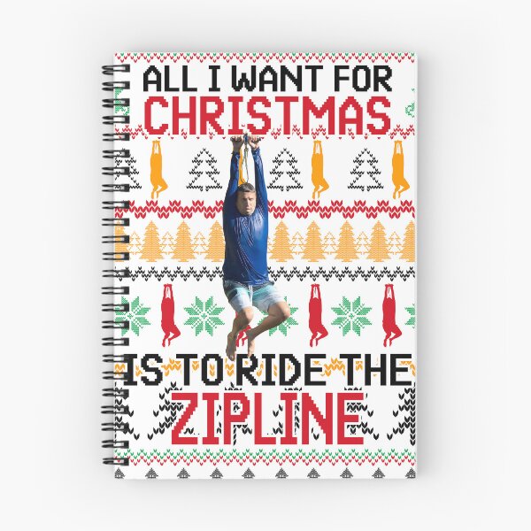 Item preview, All I Want For Christmas Zipline  designed and sold by colornatics.