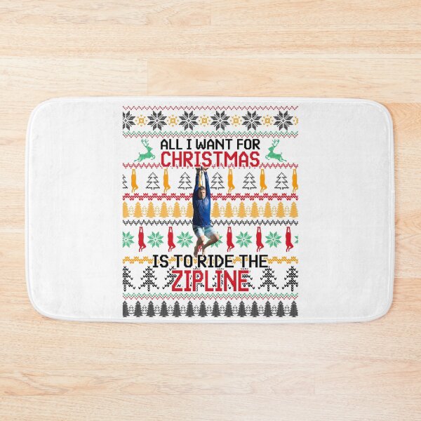 Item preview, All I Want For Christmas Zipline  designed and sold by colornatics.