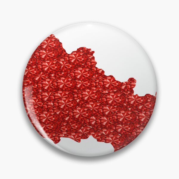 Item preview, Red Rhinestone Nepal designed and sold by TheIconSmith.