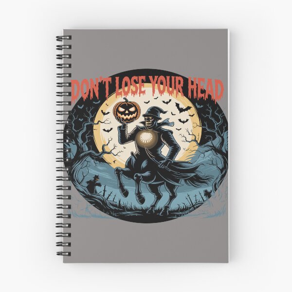 Item preview, Copy of The Phantom of the Pumpkin: The Headless Horseman holds his glowing pumpkin head high. For the Halloween Festive Season designed and sold by Grang Art Artistic Designs.