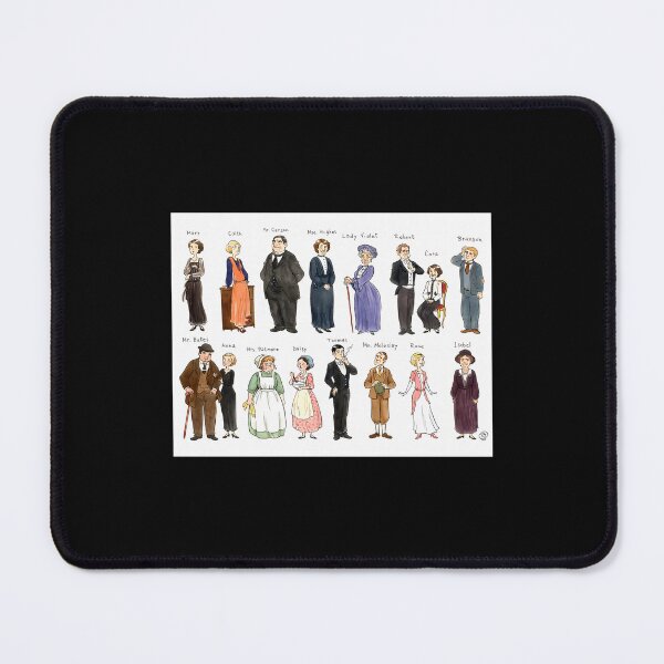 Item preview, Downton A. Portraits designed and sold by BICEPIERCE.