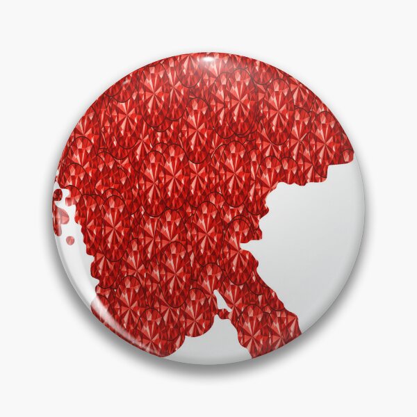 Item preview, Red Rhinestone Myanmar designed and sold by TheIconSmith.