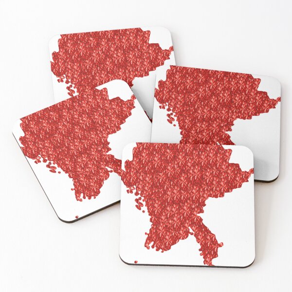 Item preview, Red Rhinestone Myanmar designed and sold by TheIconSmith.