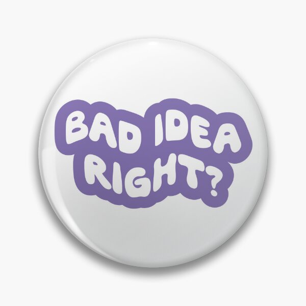 Item preview, bad idea right? designed and sold by Aesthetic Crew.