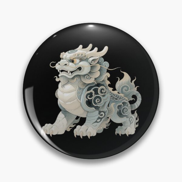 Item preview, Celestial Azure Guardian Dragon-Lion designed and sold by zzz888.
