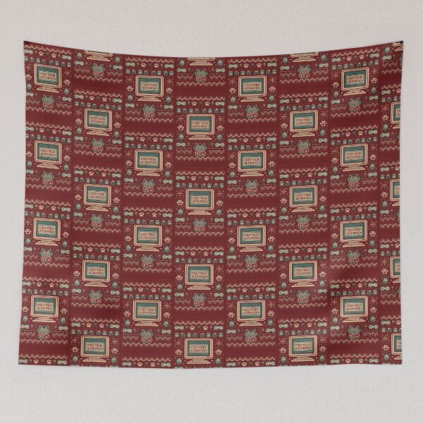 Item preview, Cozy Retro Tech Ugly Sweater Pixel Art designed and sold by Aditya Wanchoo.