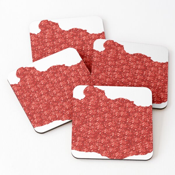 Item preview, Red Rhinestone Mongolia designed and sold by TheIconSmith.
