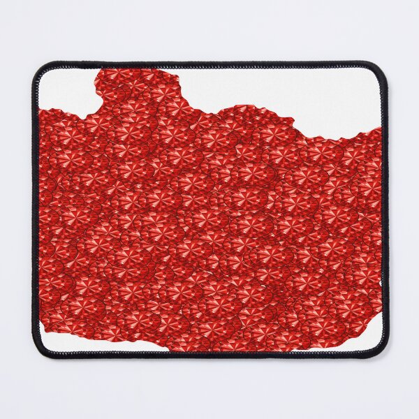 Item preview, Red Rhinestone Mongolia designed and sold by TheIconSmith.