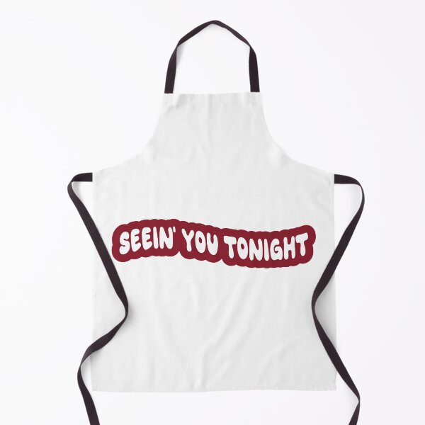 Item preview, seein' you tonight - bad idea right? (Red) designed and sold by Aesthetic Crew.