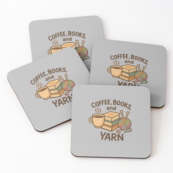 Item preview, Coffee books and yarn  designed and sold by Iail Ioa.