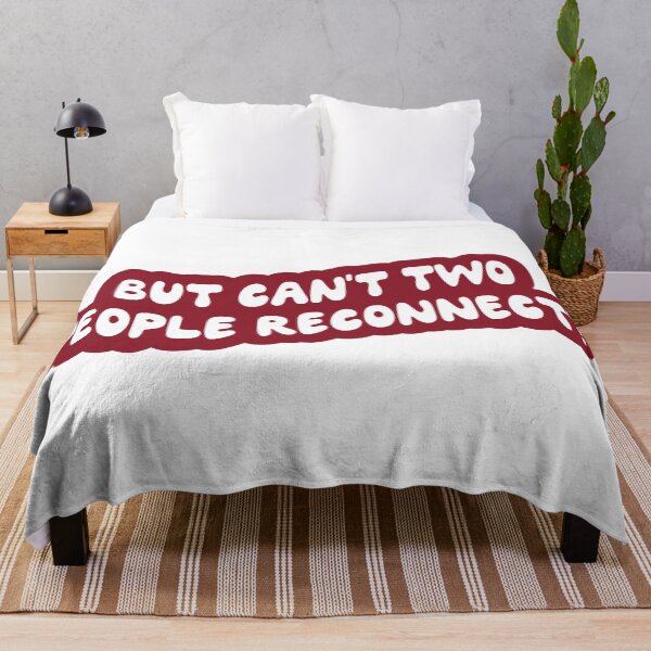 Item preview, but can't two people reconnect? - bad idea right? (Red) designed and sold by Aesthetic Crew.