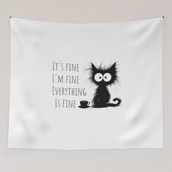Item preview, i'm fine everything is fine designed and sold by vadole.