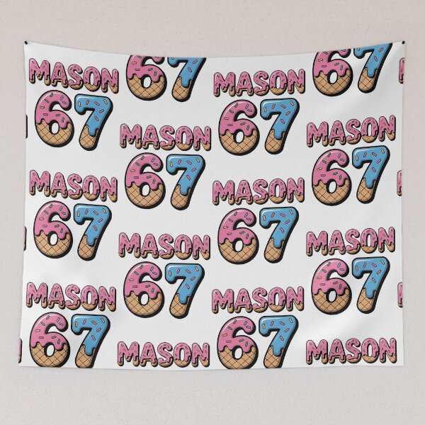 Item preview, Mason 67 Ice Cream Cute Meme Six Seven, Funny Gen Alpha Meme Slang Tees designed and sold by BLZART.