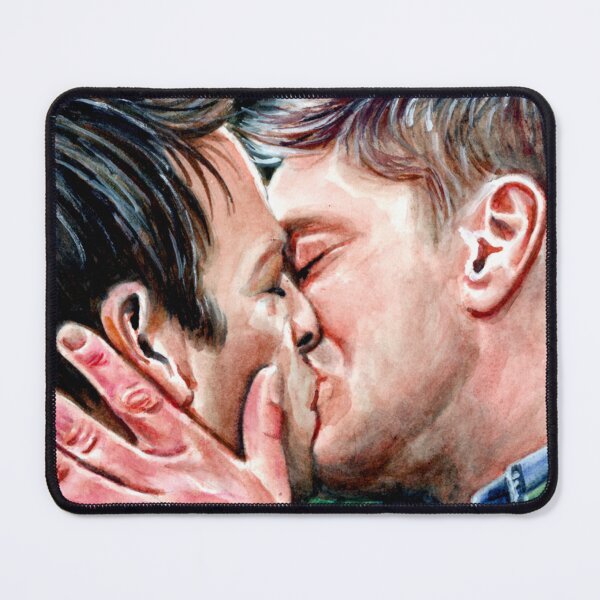 Item preview, Dean & Cas kiss: The Moments That You Missed designed and sold by sidewinder-art.