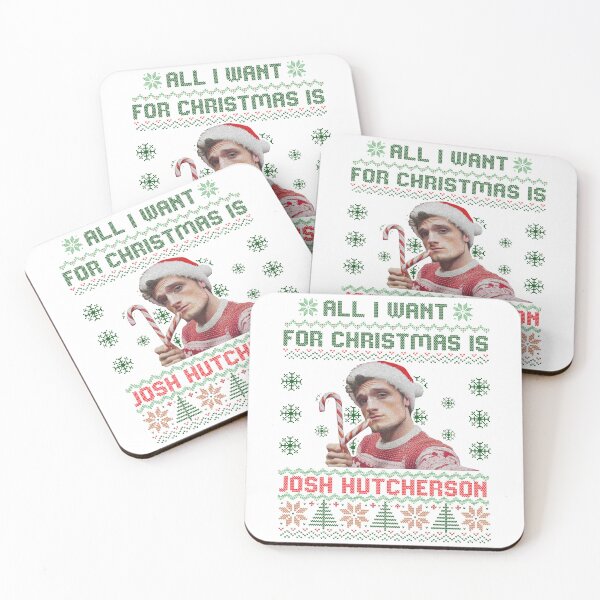 Item preview, All I Want For Christmas Josh Hutcherson  designed and sold by colornatics.