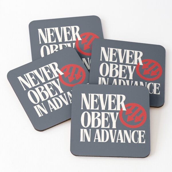 Item preview, Never Obey in Advance: Resist Fascism designed and sold by leftyshirts.
