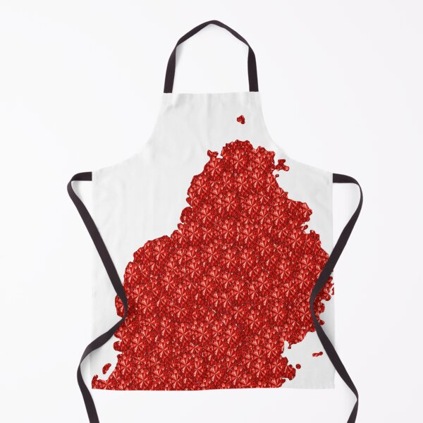 Item preview, Red Rhinestone Mauritius designed and sold by TheIconSmith.
