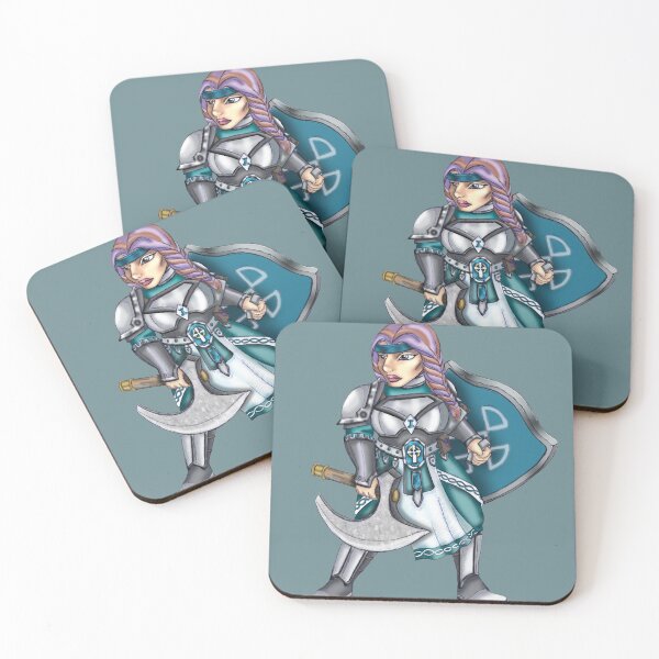 Item preview, Freja - Dwarf Paladin  designed and sold by Lauren Eldridge-Murray.