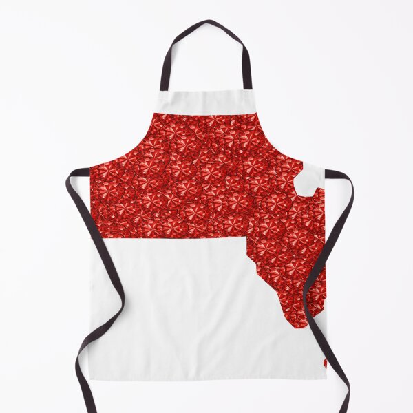 Item preview, Red Rhinestone Massachusetts designed and sold by TheIconSmith.