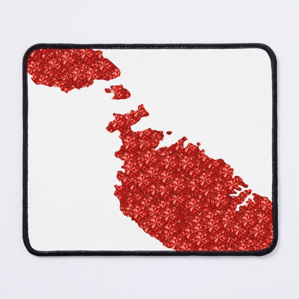 Item preview, Red Rhinestone Malta designed and sold by TheIconSmith.