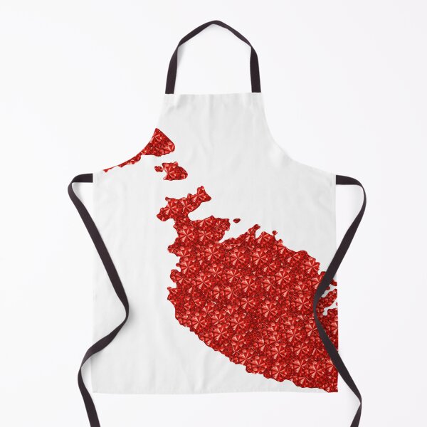 Item preview, Red Rhinestone Malta designed and sold by TheIconSmith.