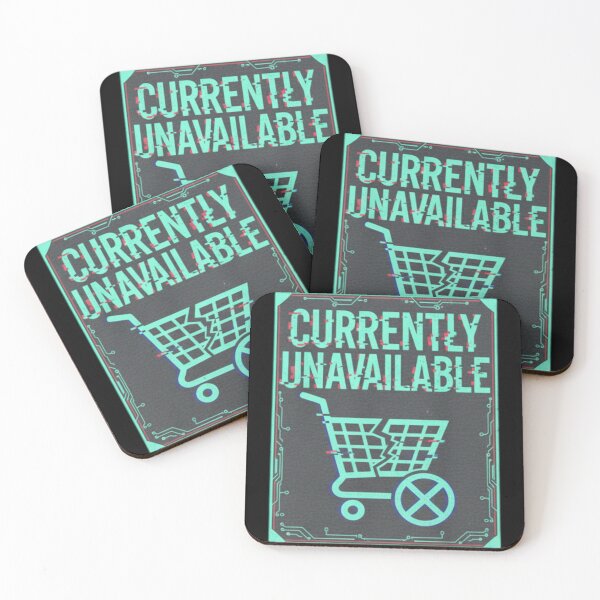 Item preview, Currently Unavailable Glitch Error Cart Logo designed and sold by Silent Watch Threads..