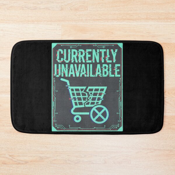Item preview, Currently Unavailable Glitch Error Cart Logo designed and sold by Silent Watch Threads..