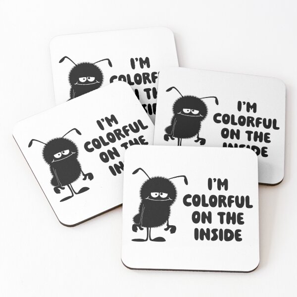 Item preview, Little Monster - I'm colorful on the inside designed and sold by ZandraCalif.