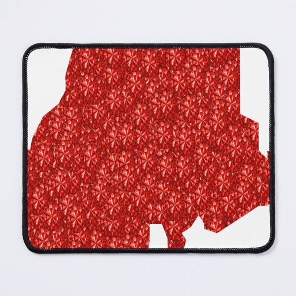 Item preview, Red Rhinestone Maine designed and sold by TheIconSmith.