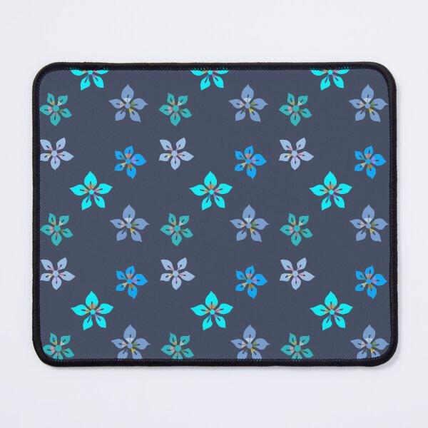 Item preview, Bellflowers on Navy Blue  designed and sold by JaygiesDesign.