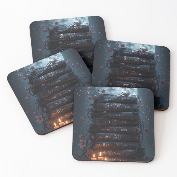 Item preview, Libros halloween noche luna llena designed and sold by The Dream Lab.