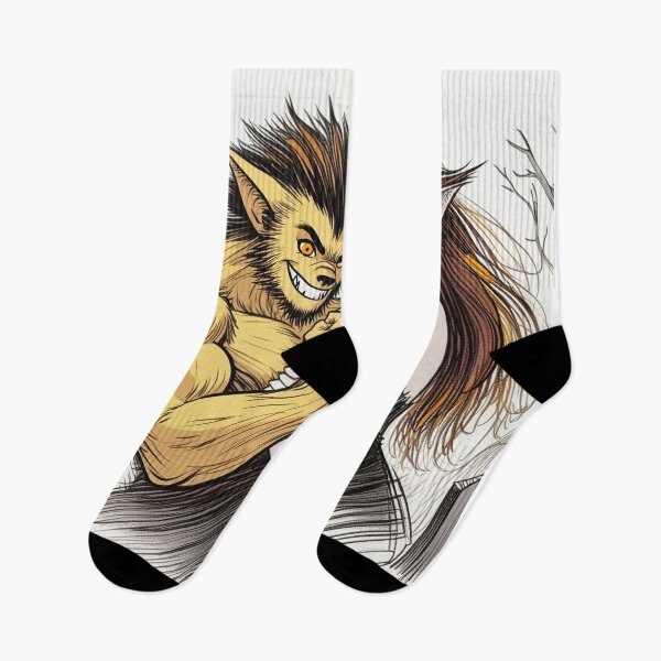 Item preview, Werewolf male and female cool halloween graphic novel style illustration art designed and sold by Vintage Designs +.