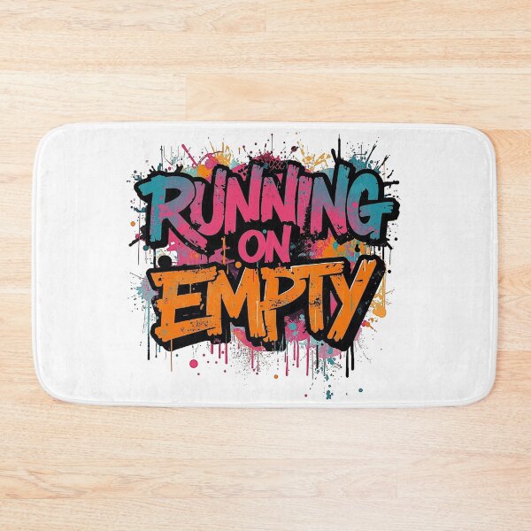 Item preview, Running on Empty | Sarcastic Humor Design by Too Real Co designed and sold by TooRealCo.