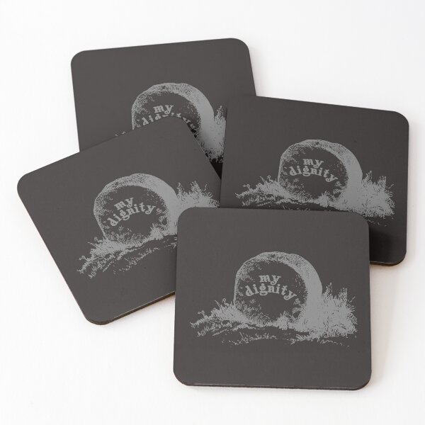 Item preview, RIP MY DIGNITY | funny spooky gravestone halloween party fun designed and sold by ToruandMidori.