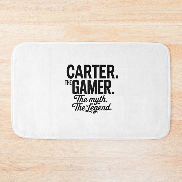 Item preview, Carter The Gamer The Myth The Legend Carter Name - Funny Gamer Quote design designed and sold by Oussinc.