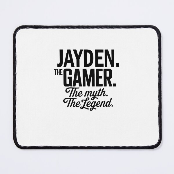 Item preview, Jayden The Gamer The Myth The Legend Jayden Name - Funny Gamer Quote design designed and sold by Oussinc.