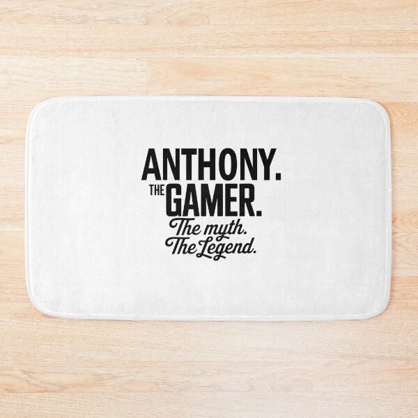 Item preview, Anthony The Gamer The Myth The Legend Anthony Name - Funny Gamer Quote design designed and sold by Oussinc.