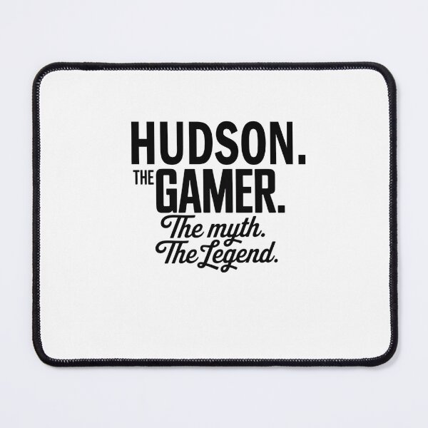 Item preview, Hudson The Gamer The Myth The Legend Hudson Name - Funny Gamer Quote design designed and sold by Oussinc.