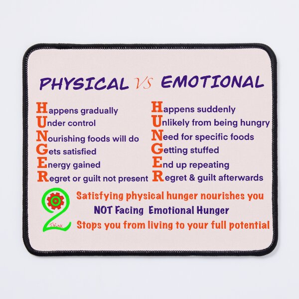 Item preview, Physical Hunger VS Emotional Hunger designed and sold by Build Your Motivation .