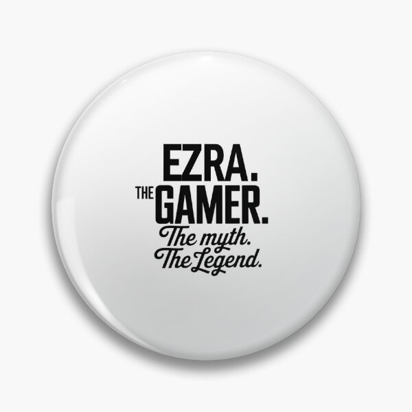 Item preview, Ezra The Gamer The Myth The Legend Ezra Name - Funny Gamer Quote design designed and sold by Oussinc.